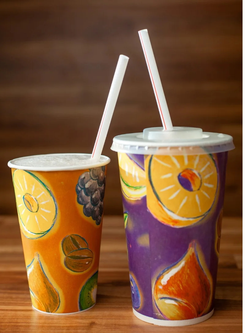 Types of cups for cold drinks