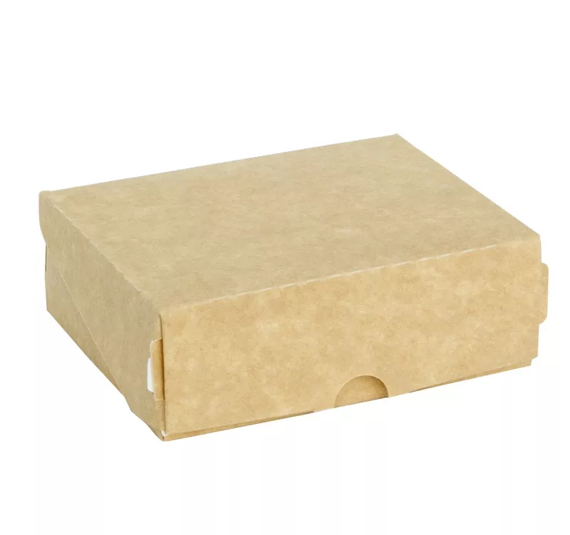 Контейнер бумажный Meal Box, крафт, 300 мл - 2