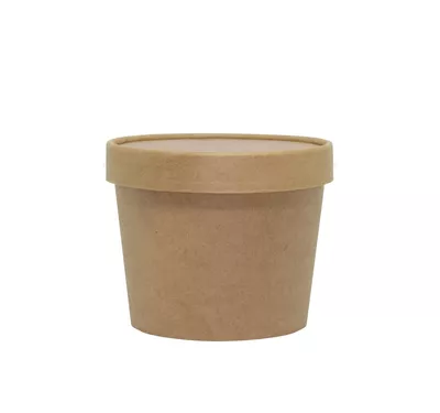 Kraft Soup Container | Soup Cup, 300 ml