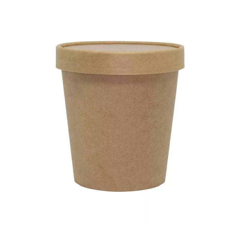 Kraft Paper Soup Container | Soup Cup, 440 ml
