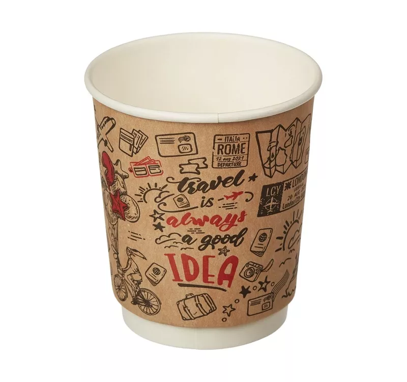 Double Wall Hot Paper Cup 