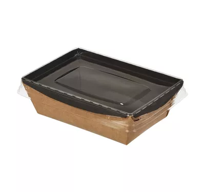 Paper Food Box With Flat Lid 