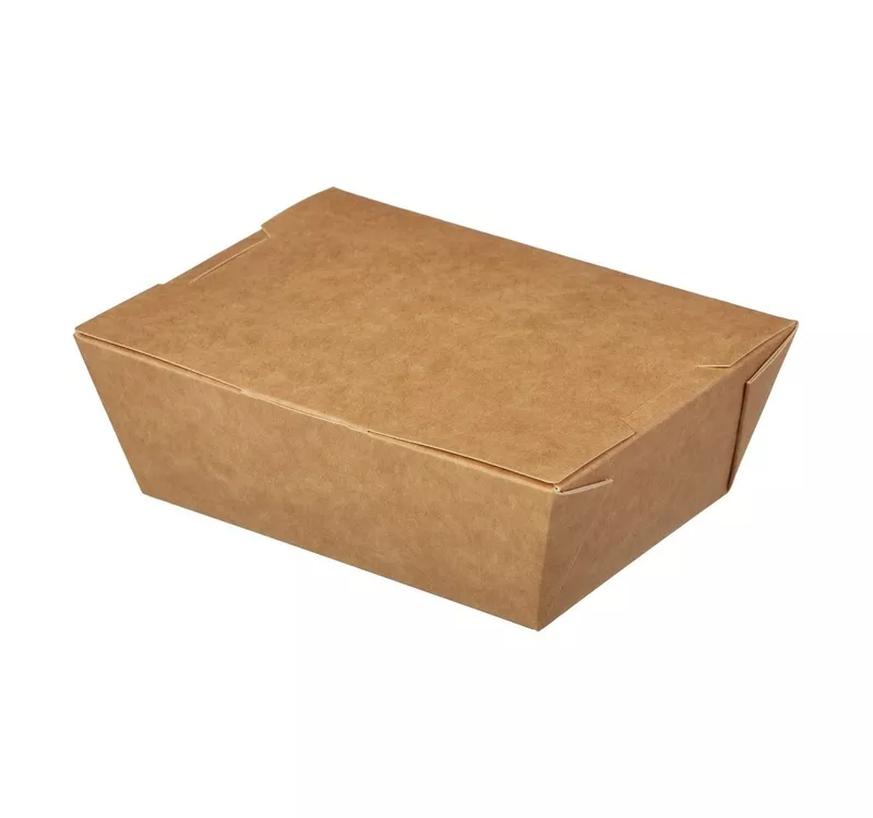 Kraft Paper Take Out Food Box 