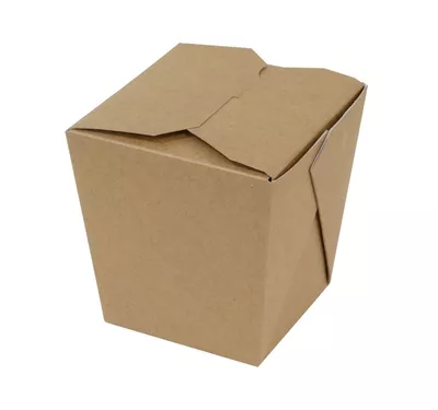 Kraft Paper Square Noodle Box | Chinese Box, 700 ml