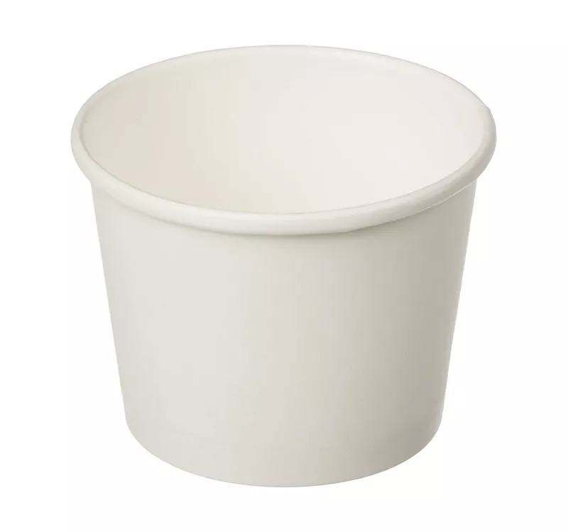 White Paper Soup Container | Soup Cup, 300 ml