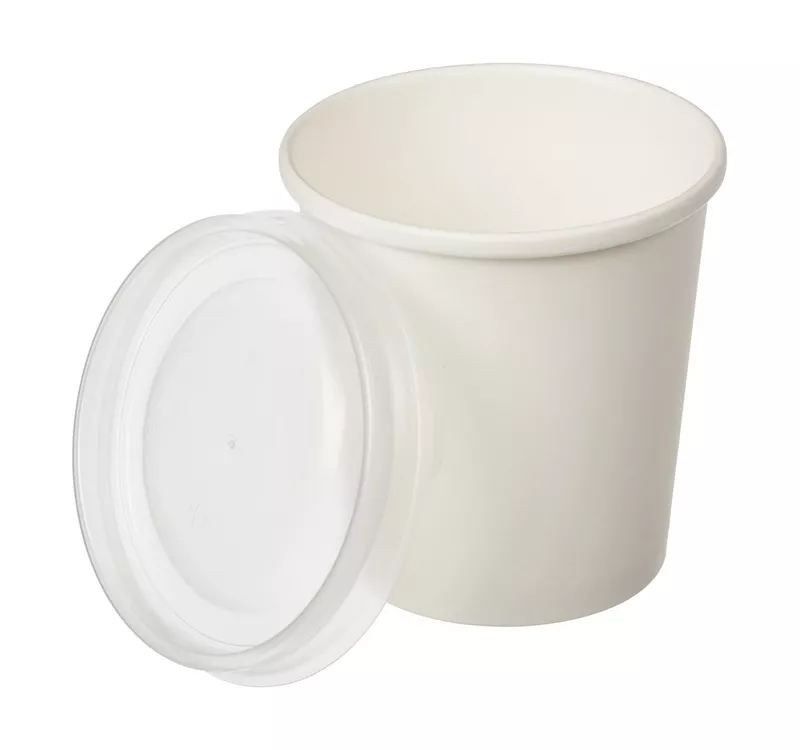 White Paper Soup Container | Soup Cup, 440 ml - 2