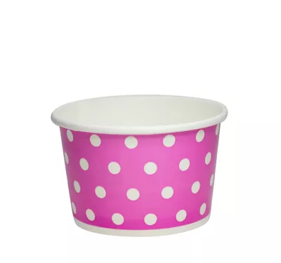 Round Paper Container | Ice Cream Cup, 125 ml