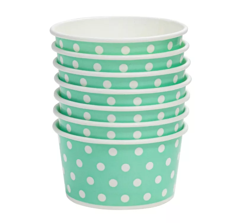 Round Paper Container | Ice Cream Cup, 165 ml - 2