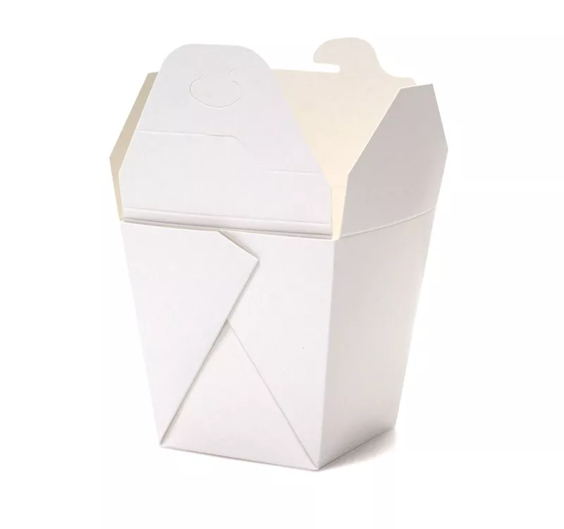 White Paper Noodle Box | Chinese Box, Square, 700 ml - 2