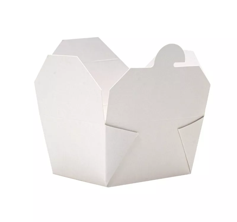 White Paper Food Box 
