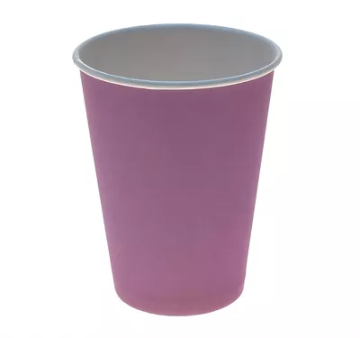 Single Wall Hot Paper Cup, Violet, 300 ml