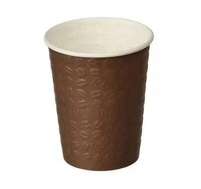 Embossed Single Wall Hot Paper Cup 