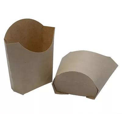 Double Kraft Paper Chip Scoop 