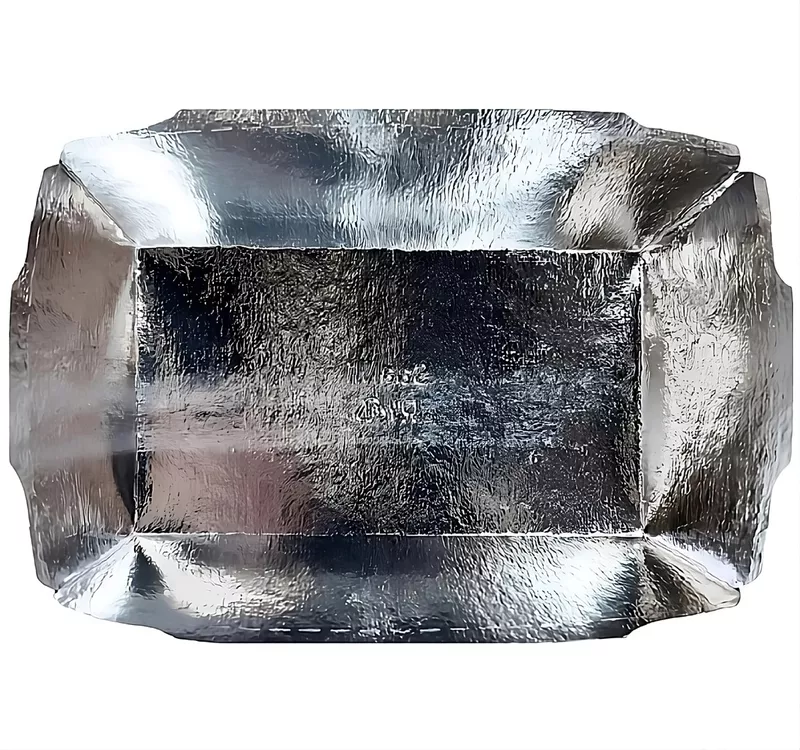 Контейнер бумажный Crystal Box Silver Kraft с прямым дном, 800 мл - 2