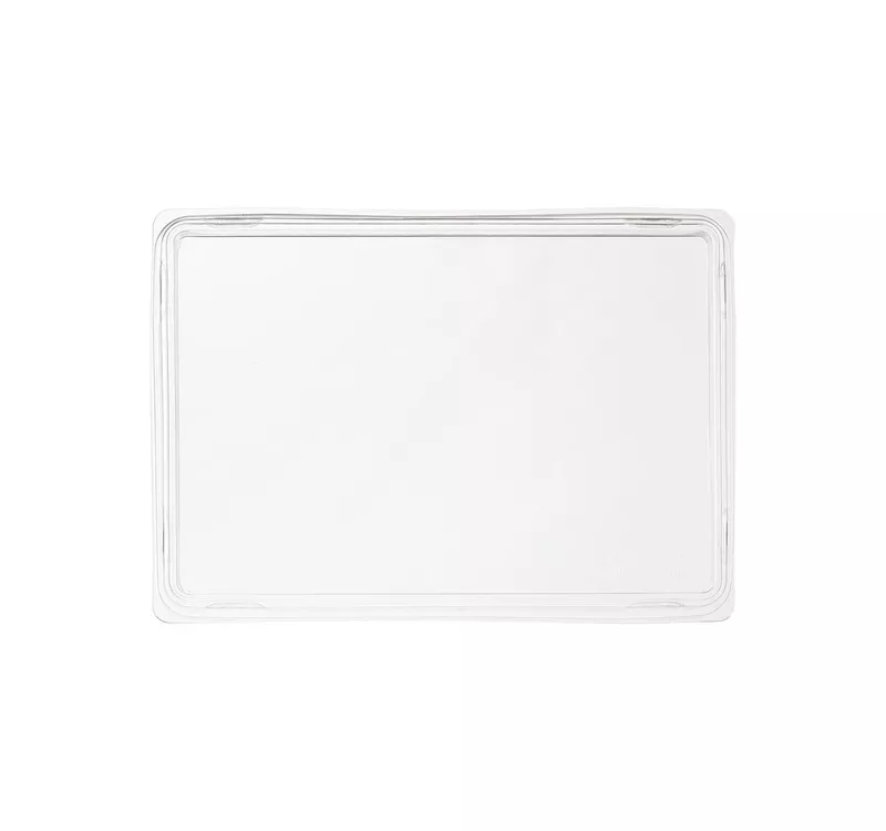 Контейнер бумажный Crystal Box с плоской крышкой, белый, 400 мл  - 8