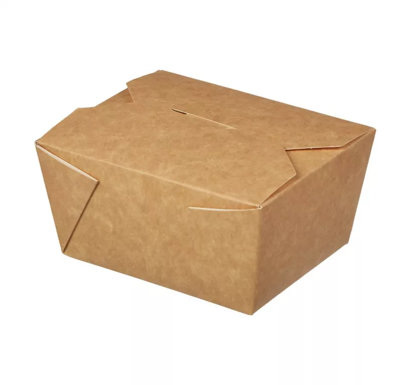 Контейнер бумажный Fold Box, крафт, 600 мл	  - 2